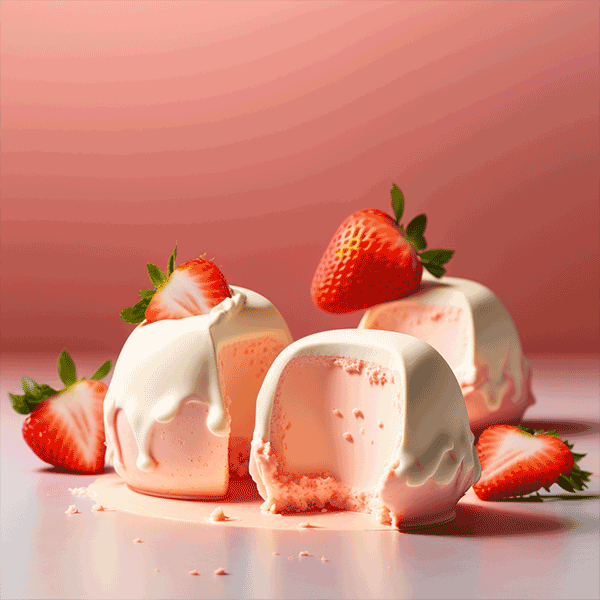 Strawberry Cheesecake Fat Bombs